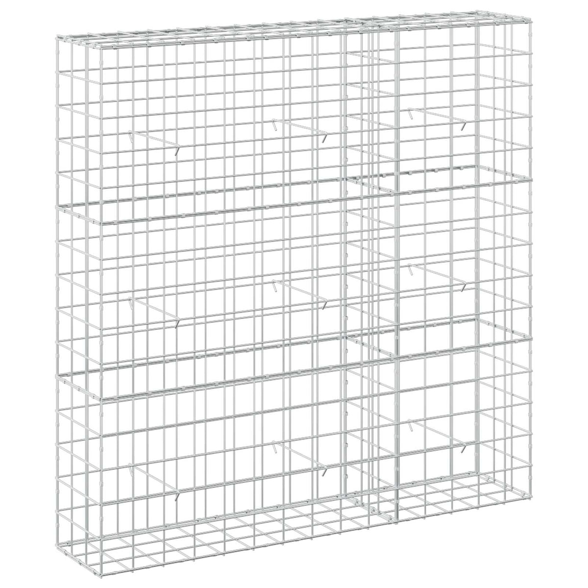 Gabion s žicom debljine 3,5 mm i mrežom 10x10 cm 150x30x150 cm