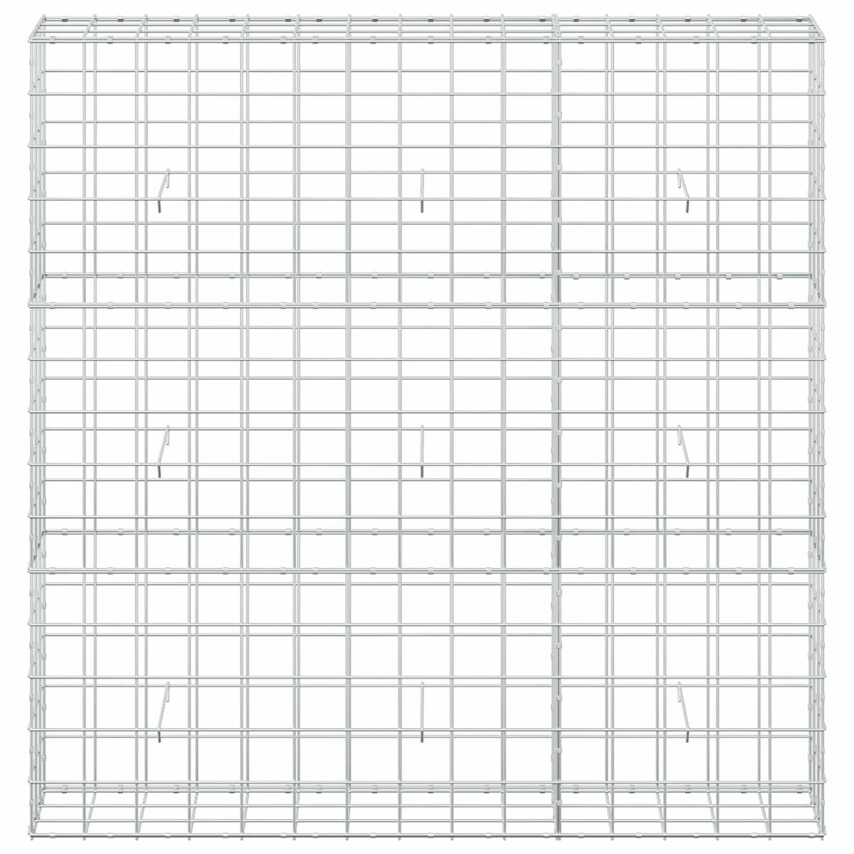 Gabion s žicom debljine 3,5 mm i mrežom 10x10 cm 150x30x150 cm