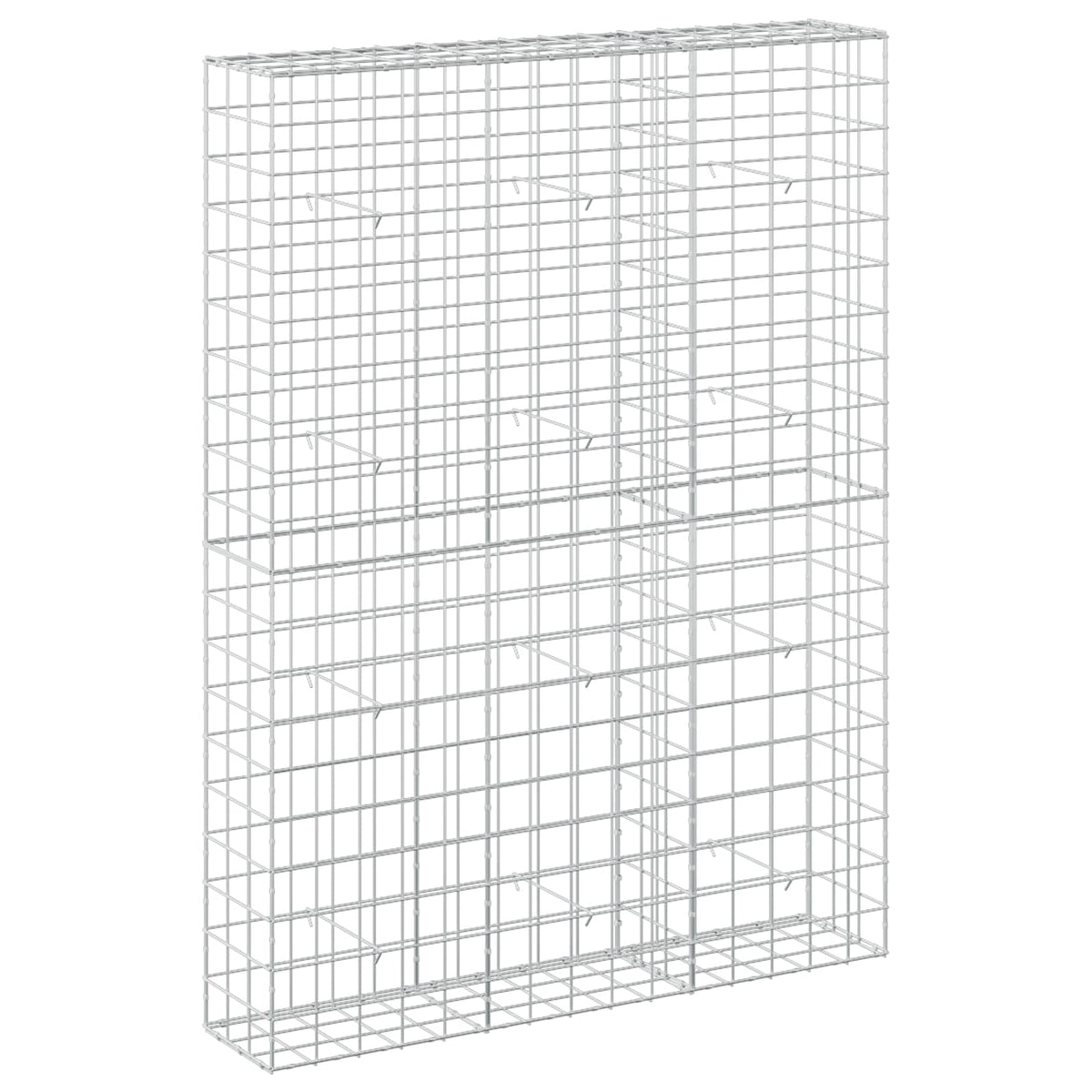 Gabion s žicom debljine 3,5 mm i mrežom 10x10 cm 150x30x200 cm