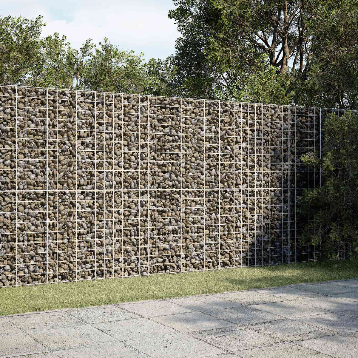 Gabion s žicom debljine 3,5 mm i mrežom 10x10 cm 300x30x200 cm
