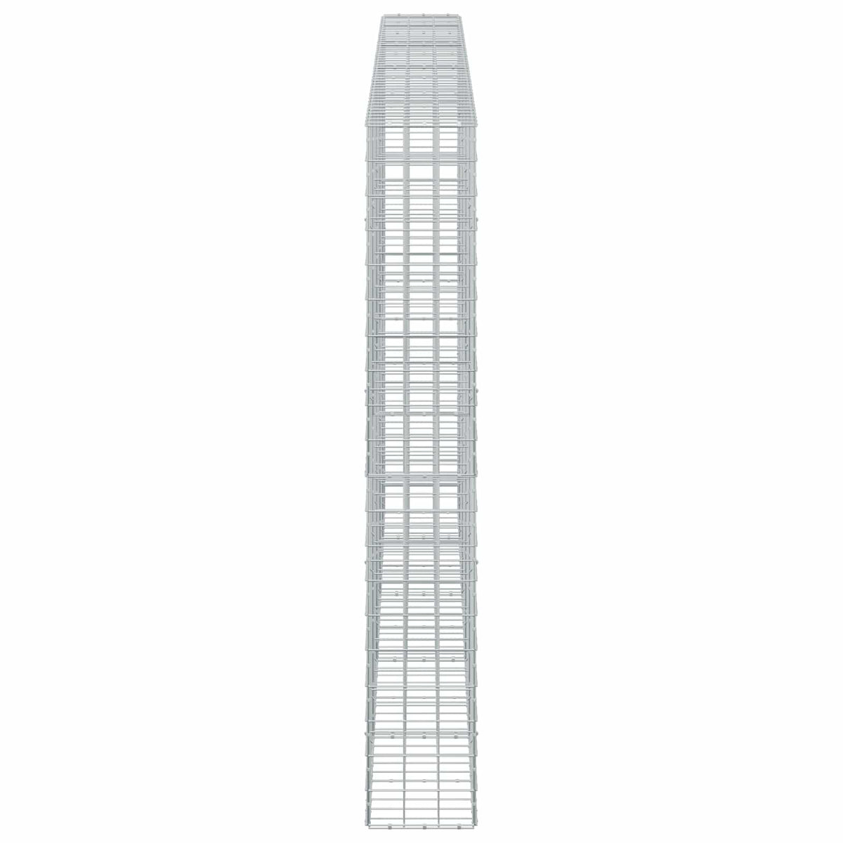 Gabion s žicom debljine 3,5 mm i mrežom 10x10 cm 450x30x200 cm