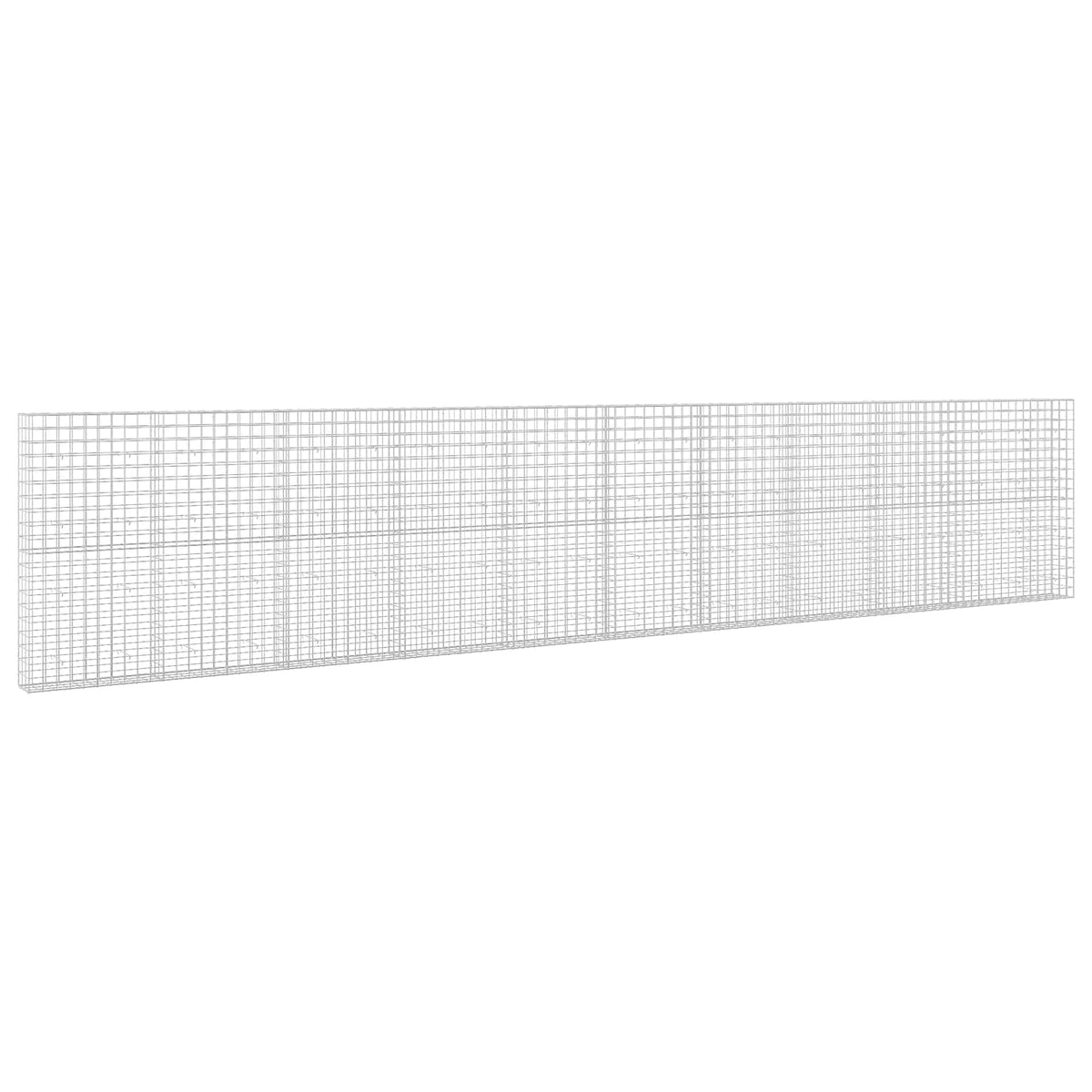 Gabion s žicom debljine 3,5 mm i mrežom 10x10 cm 1050x30x200 cm