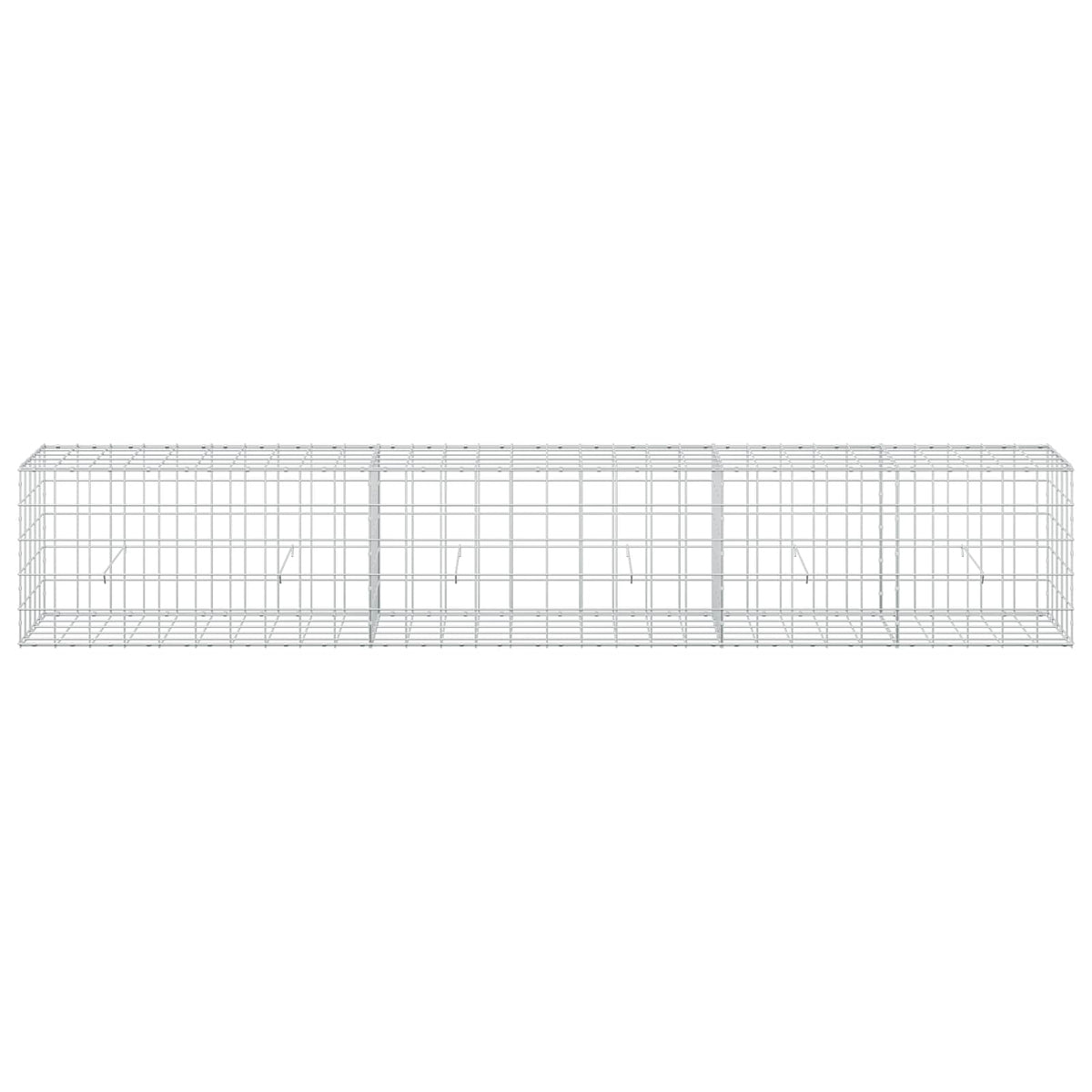 Gabion s žicom debljine 3,5 mm i mrežom 10x10 cm 300x50x50 cm