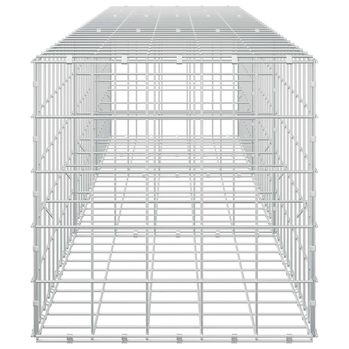 Gabion s žicom debljine 3,5 mm i mrežom 10x10 cm 300x50x50 cm