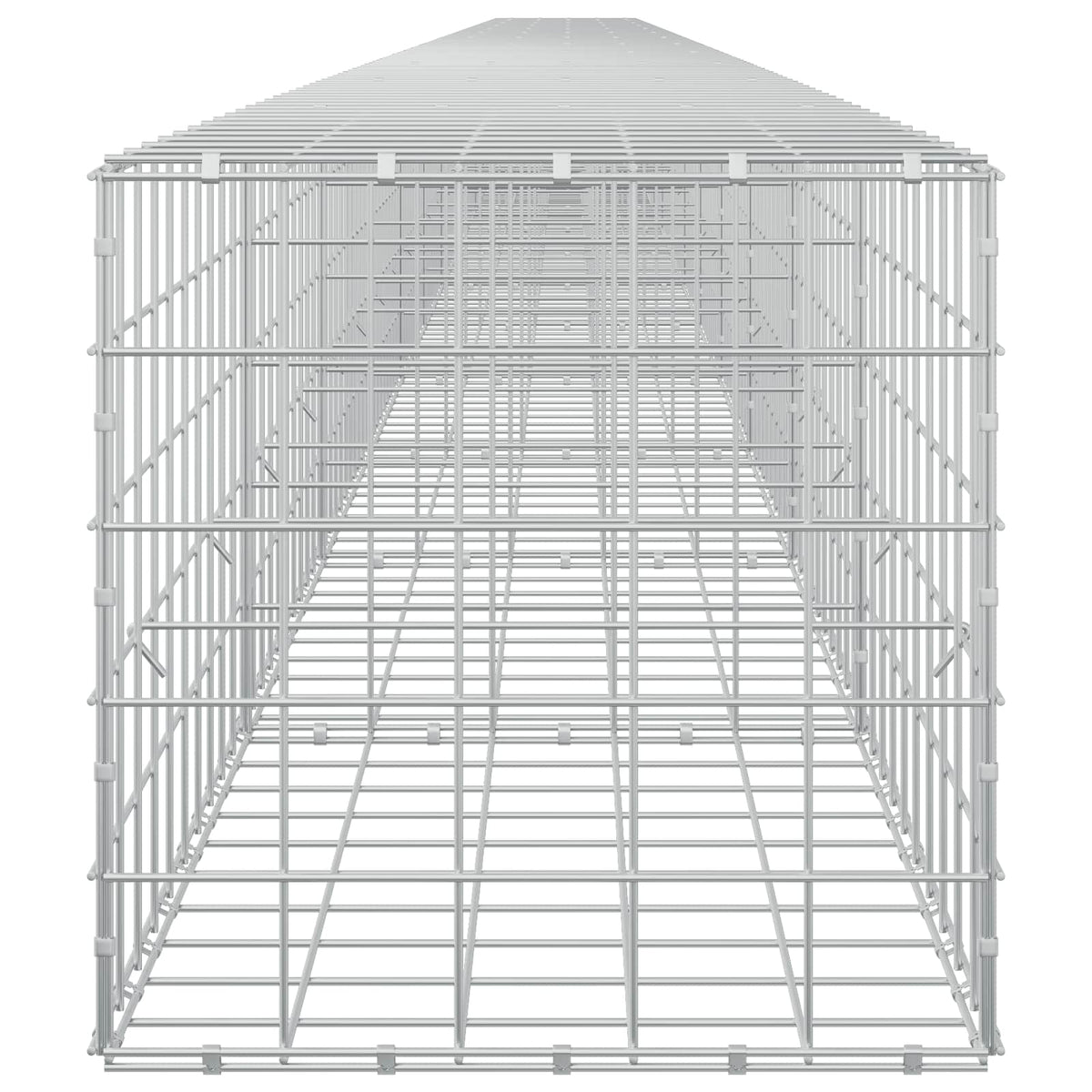 Gabion s žicom debljine 3,5 mm i mrežom 10x10 cm 1200x50x50 cm