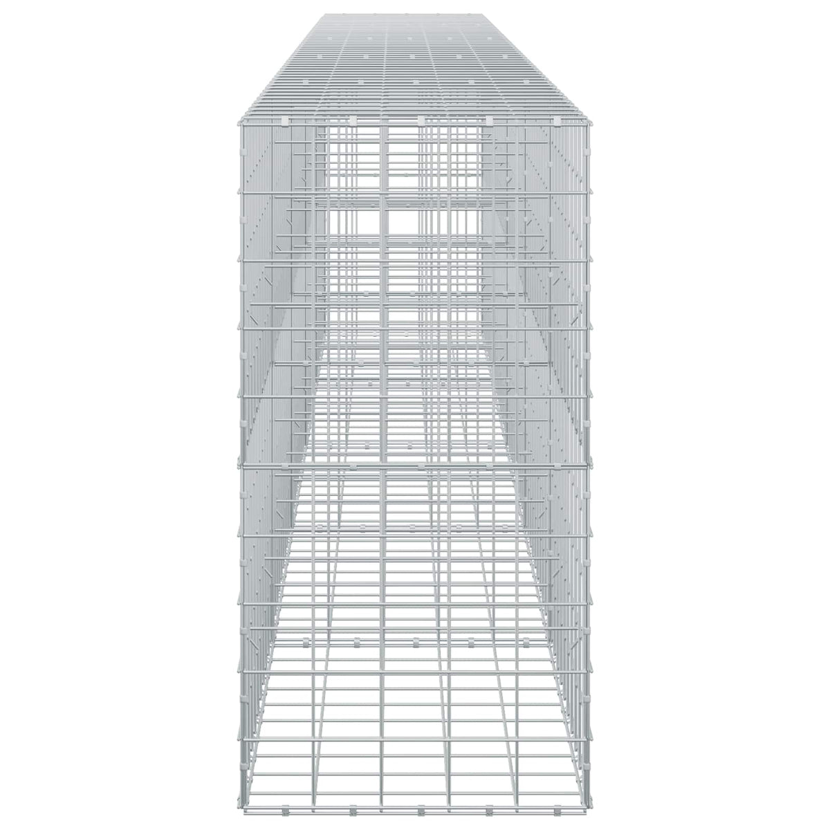 Gabion s žicom debljine 3,5 mm i mrežom 10x10 cm 500x50x100 cm