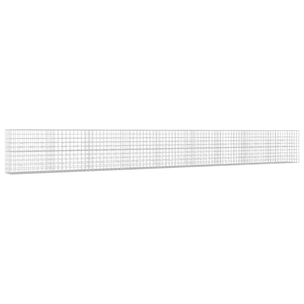 Gabion s žicom debljine 3,5 mm i mrežom 10x10 cm 900x50x100 cm