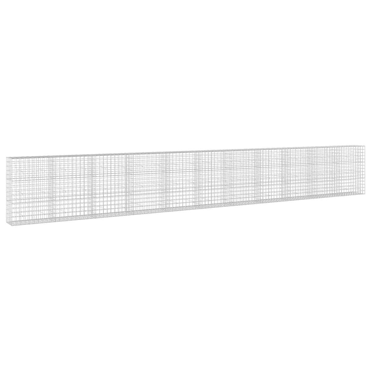 Gabion s žicom debljine 3,5 mm i mrežom 10x10 cm 1100x50x150 cm