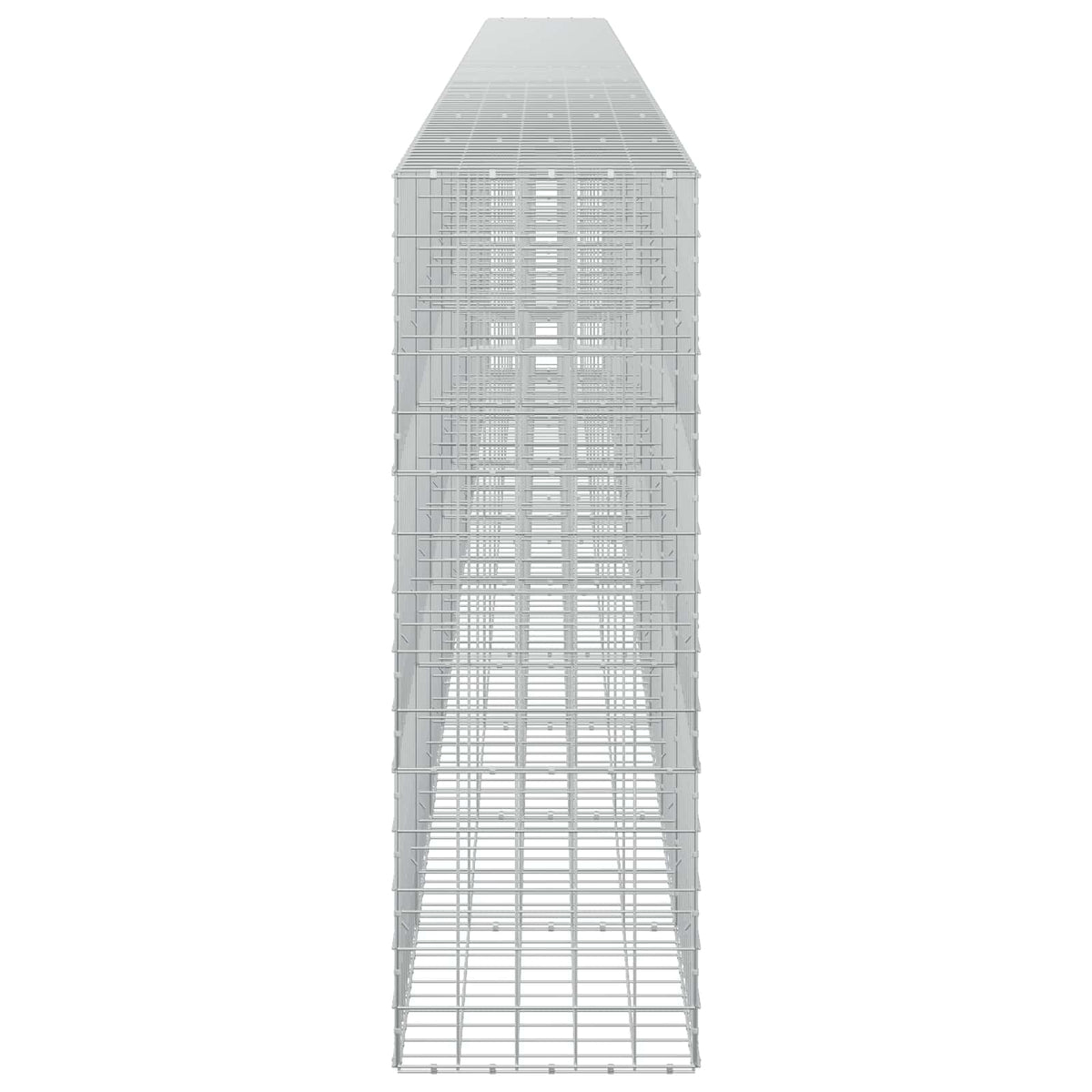 Gabion s žicom debljine 3,5 mm i mrežom 10x10 cm 1100x50x150 cm
