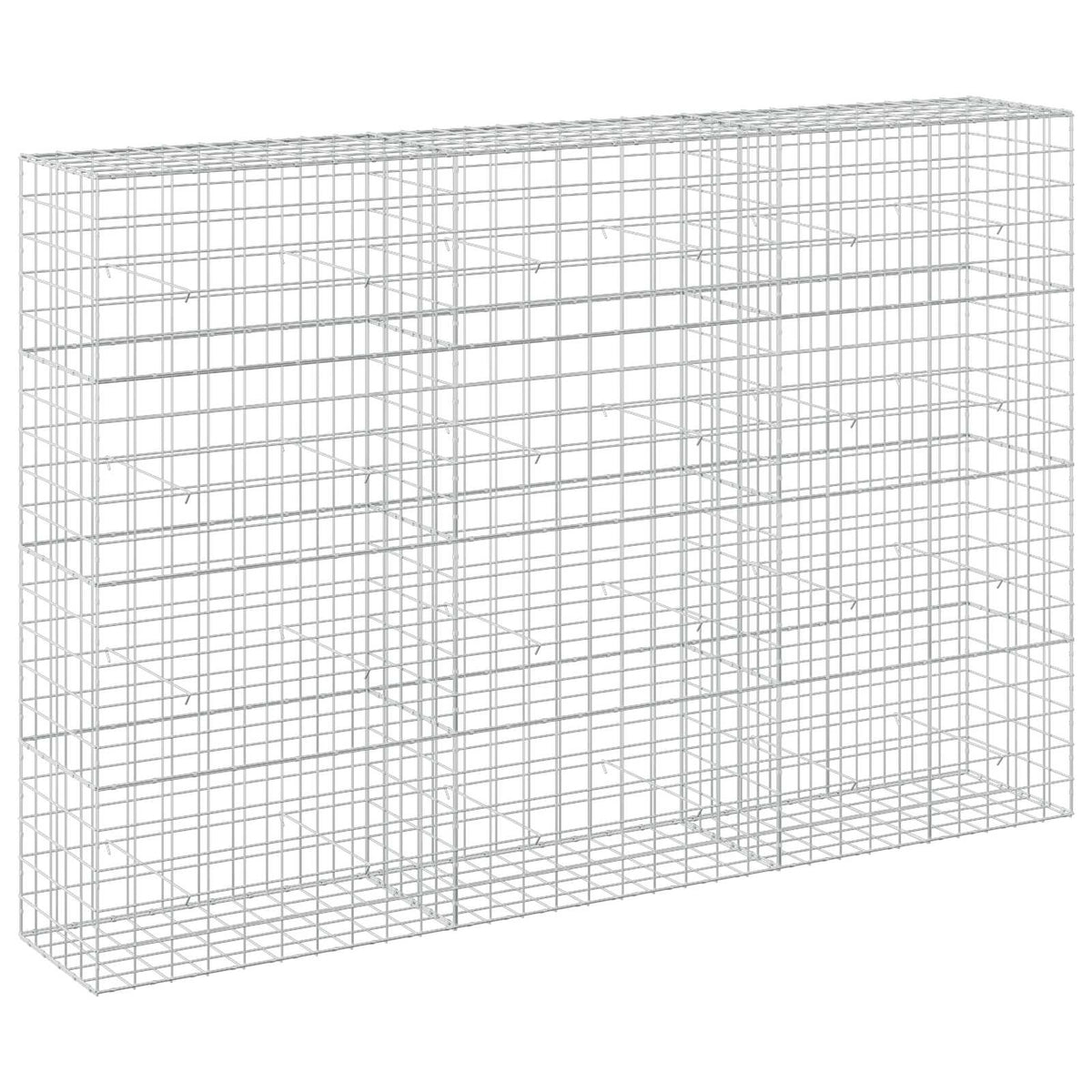 Gabion s žicom debljine 3,5 mm i mrežom 10x10 cm 300x50x200 cm