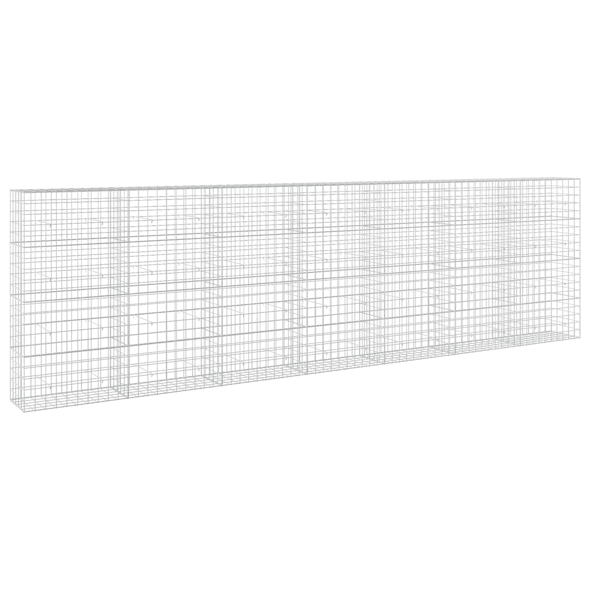 Gabion s žicom debljine 3,5 mm i mrežom 10x10 cm 700x50x200 cm