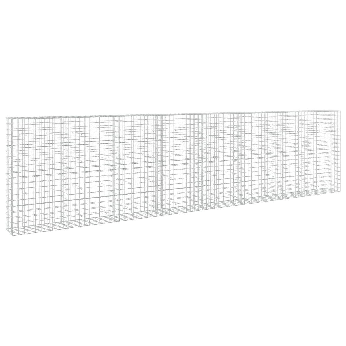 Gabion s žicom debljine 3,5 mm i mrežom 10x10 cm 800x50x200 cm