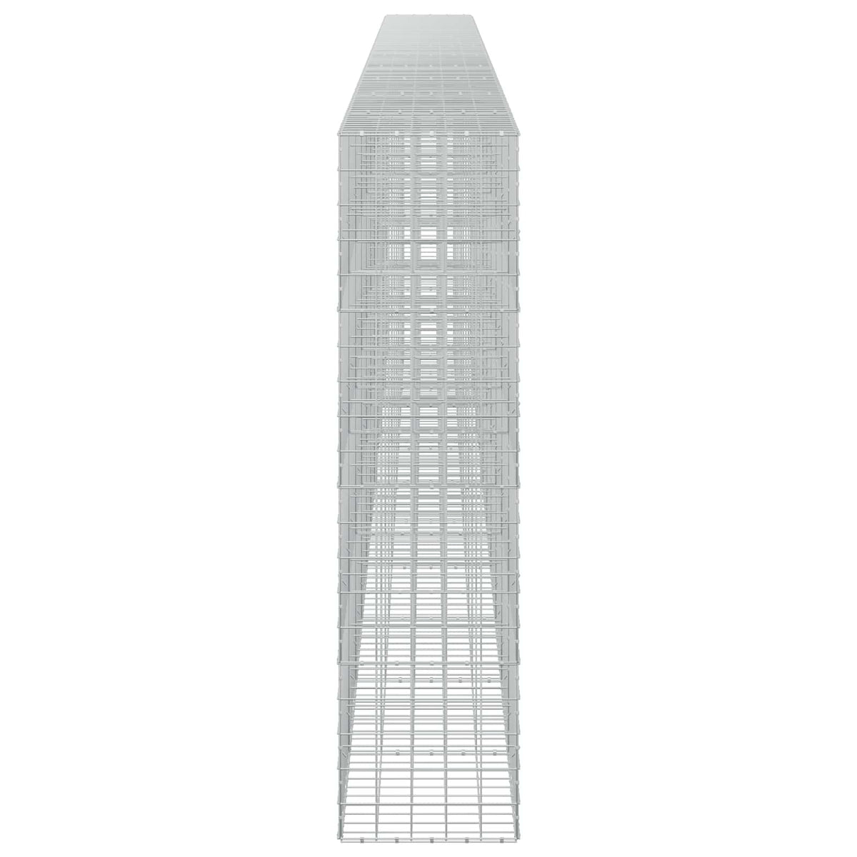 Gabion s žicom debljine 3,5 mm i mrežom 10x10 cm 1050x50x200 cm