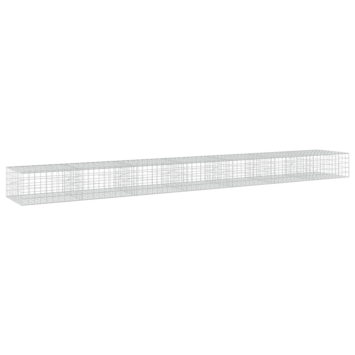 Gabion s žicom debljine 3,5 mm i mrežom 10x10 cm 700x100x50 cm