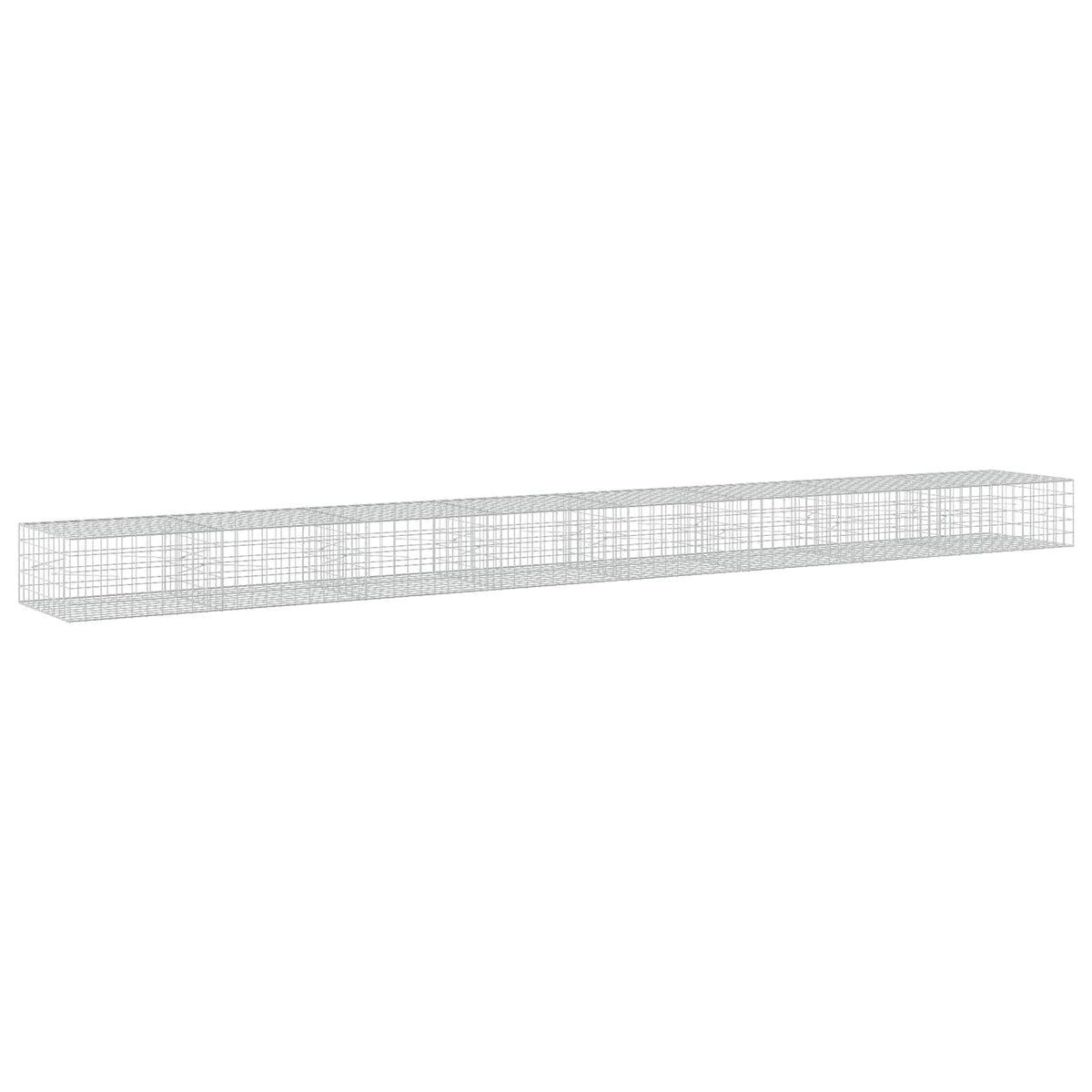 Gabion s žicom debljine 3,5 mm i mrežom 10x10 cm 800x100x50 cm