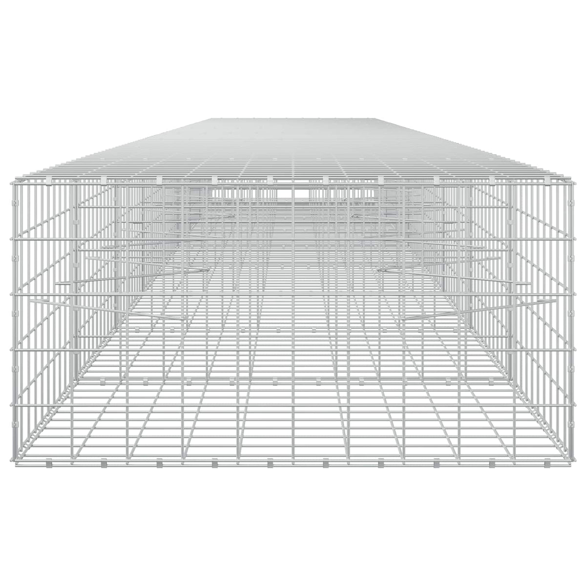 Gabion s žicom debljine 3,5 mm i mrežom 10x10 cm 850x100x50 cm