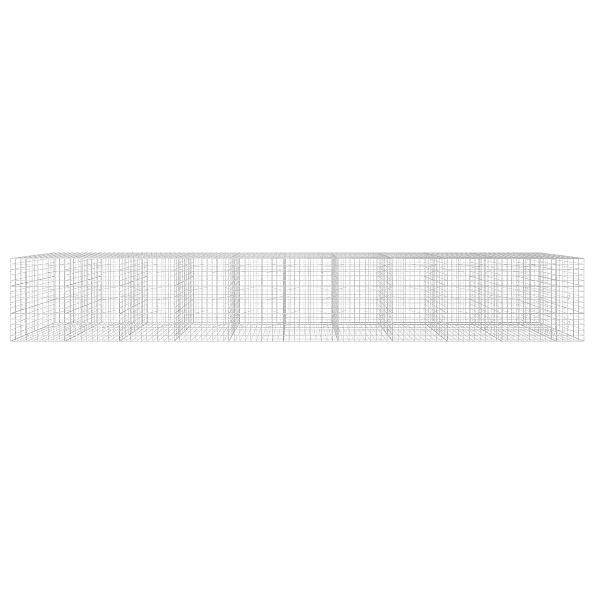 Gabion s žicom debljine 3,5 mm i mrežom 10x10 cm