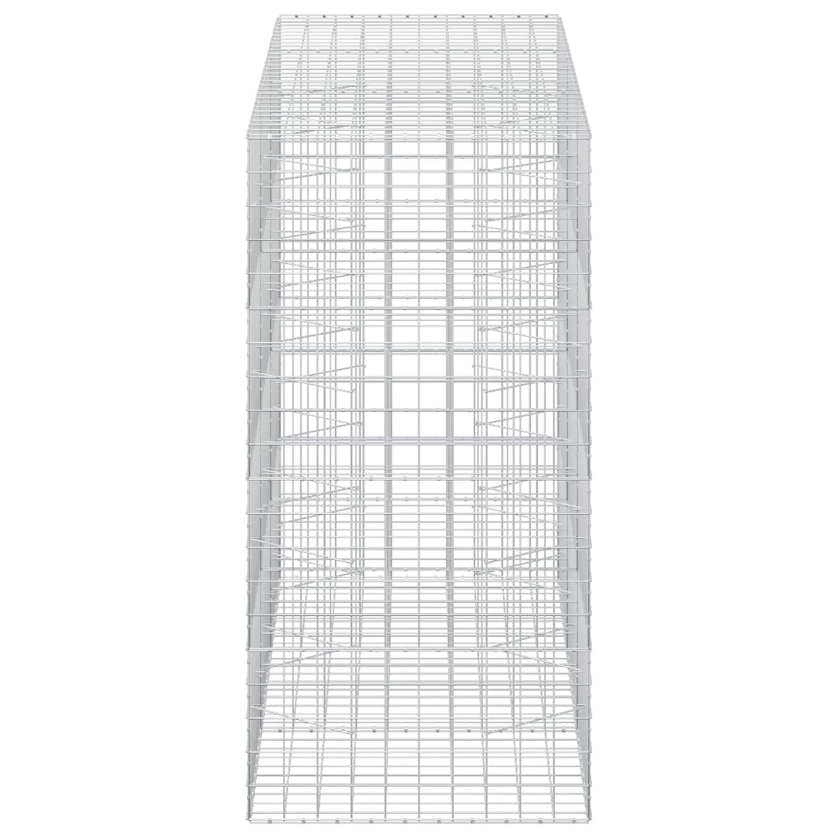 Gabion s žicom debljine 3,5 mm i mrežom 10x10 cm 300x100x200 cm