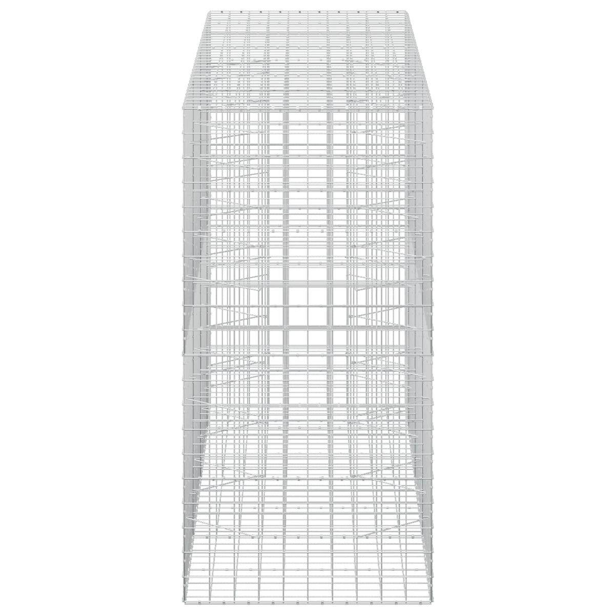 Gabion s žicom debljine 3,5 mm i mrežom 10x10 cm 350x100x200 cm