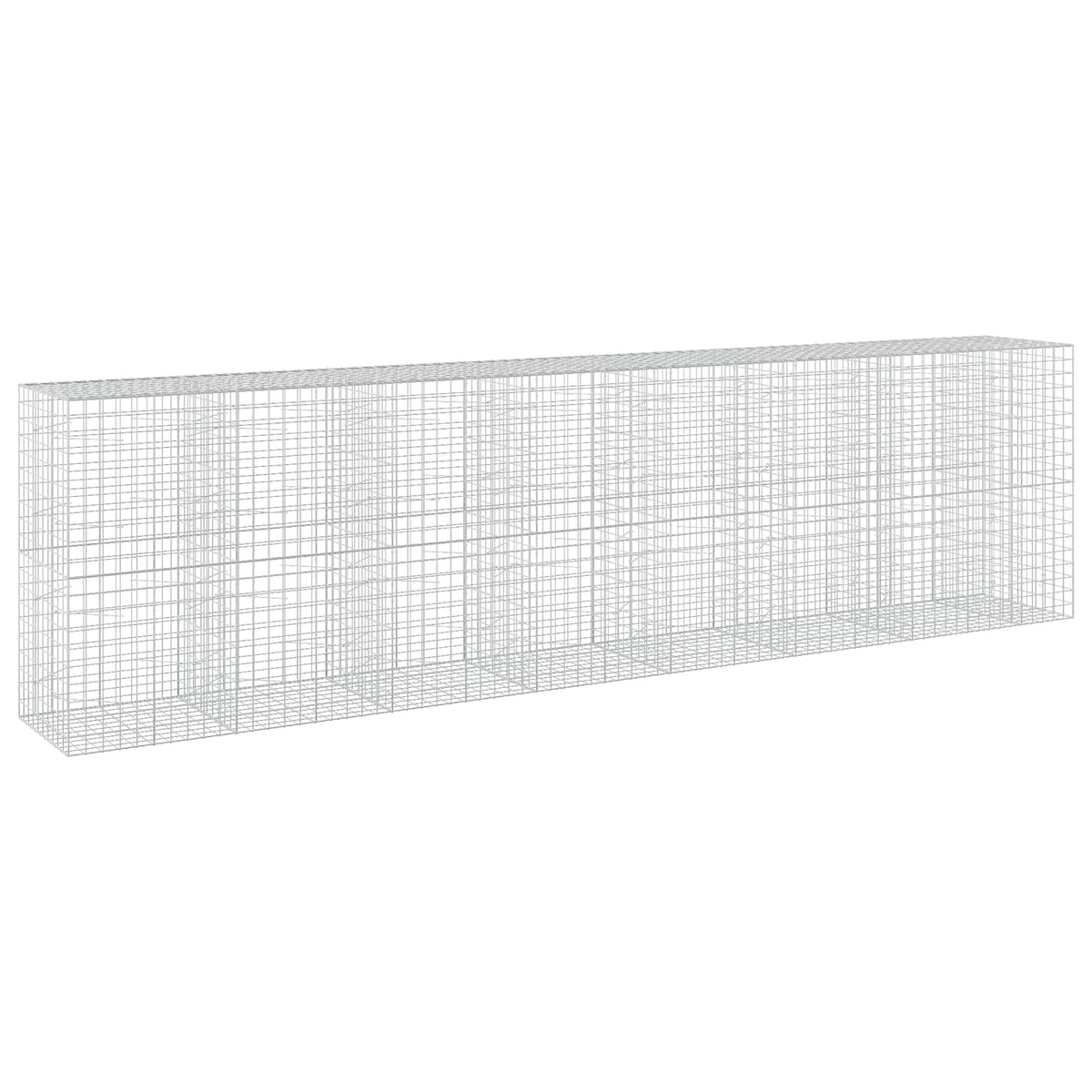 Gabion s žicom debljine 3,5 mm i mrežom 10x10 cm 750x100x200 cm