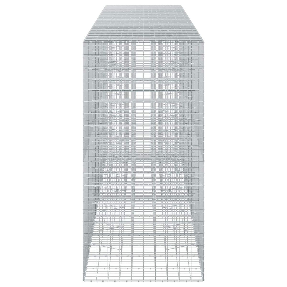Gabion s žicom debljine 3,5 mm i mrežom 10x10 cm 750x100x200 cm