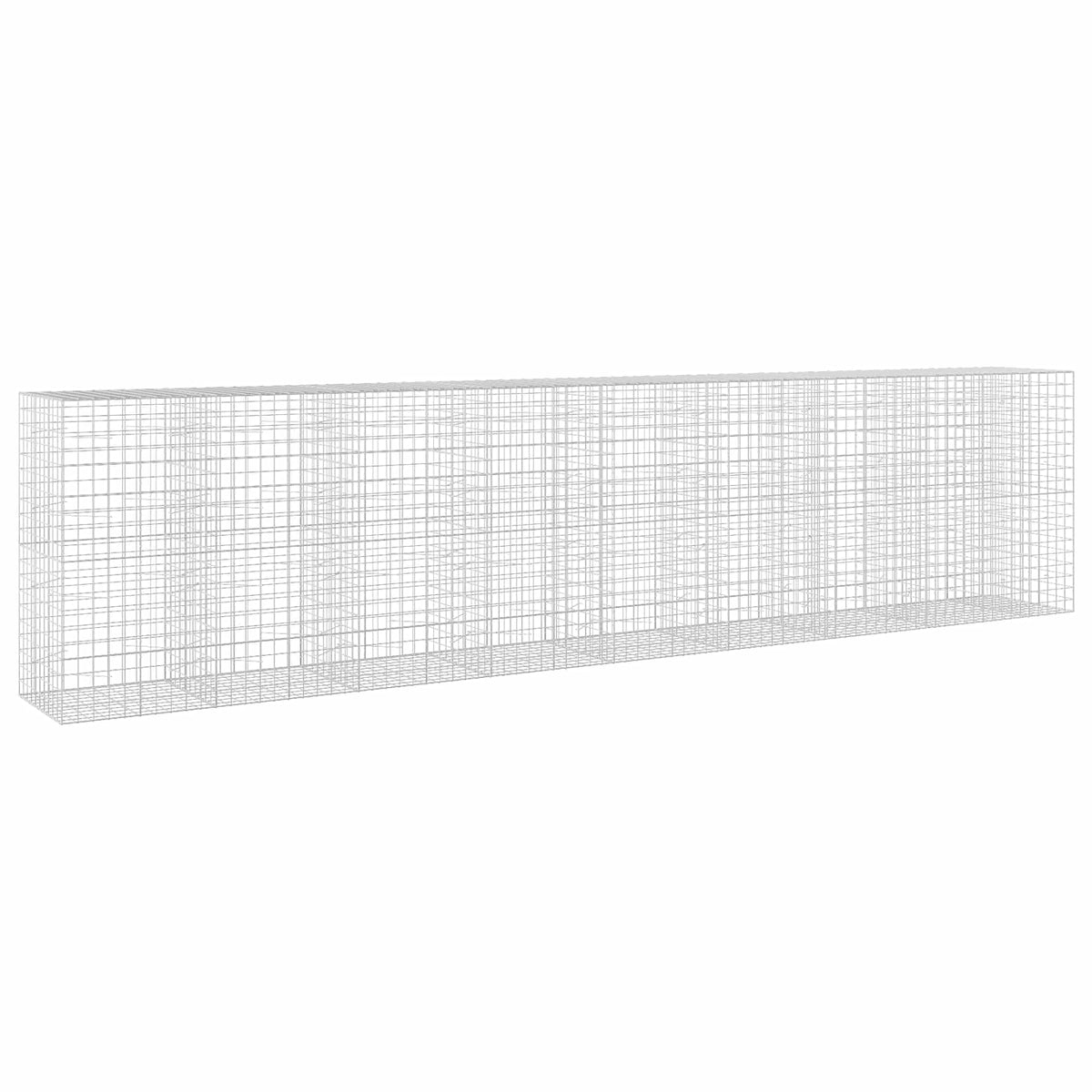 Gabion s žicom debljine 3,5 mm i mrežom 10x10 cm 850x100x200 cm