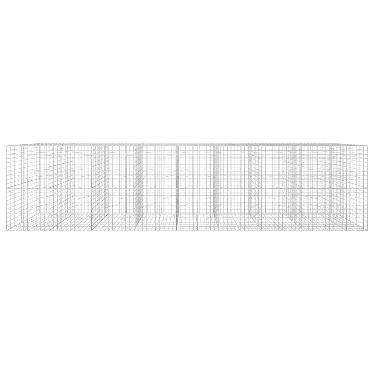 Gabion s žicom debljine 3,5 mm i mrežom 10x10 cm 850x100x200 cm