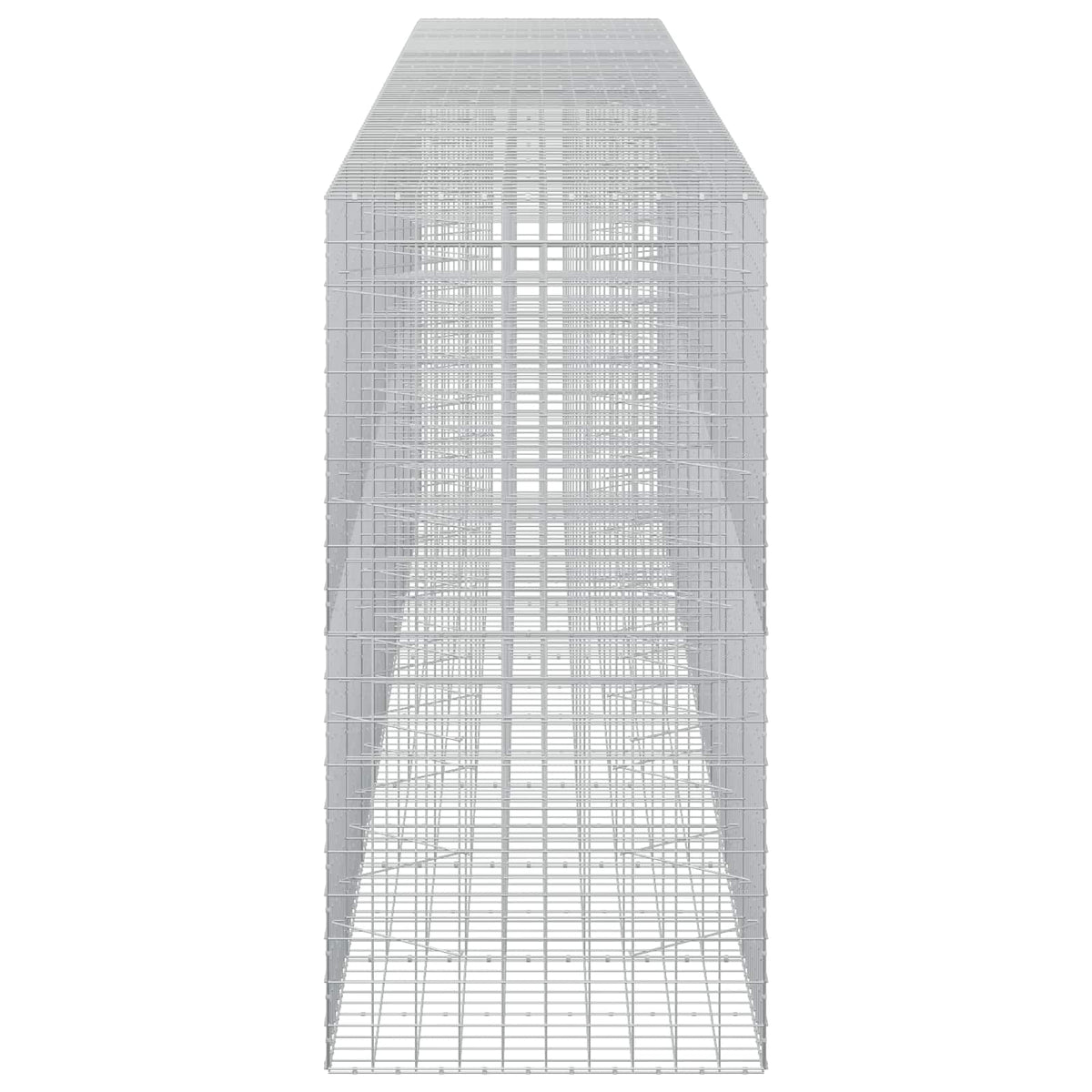 Gabion s žicom debljine 3,5 mm i mrežom 10x10 cm 850x100x200 cm