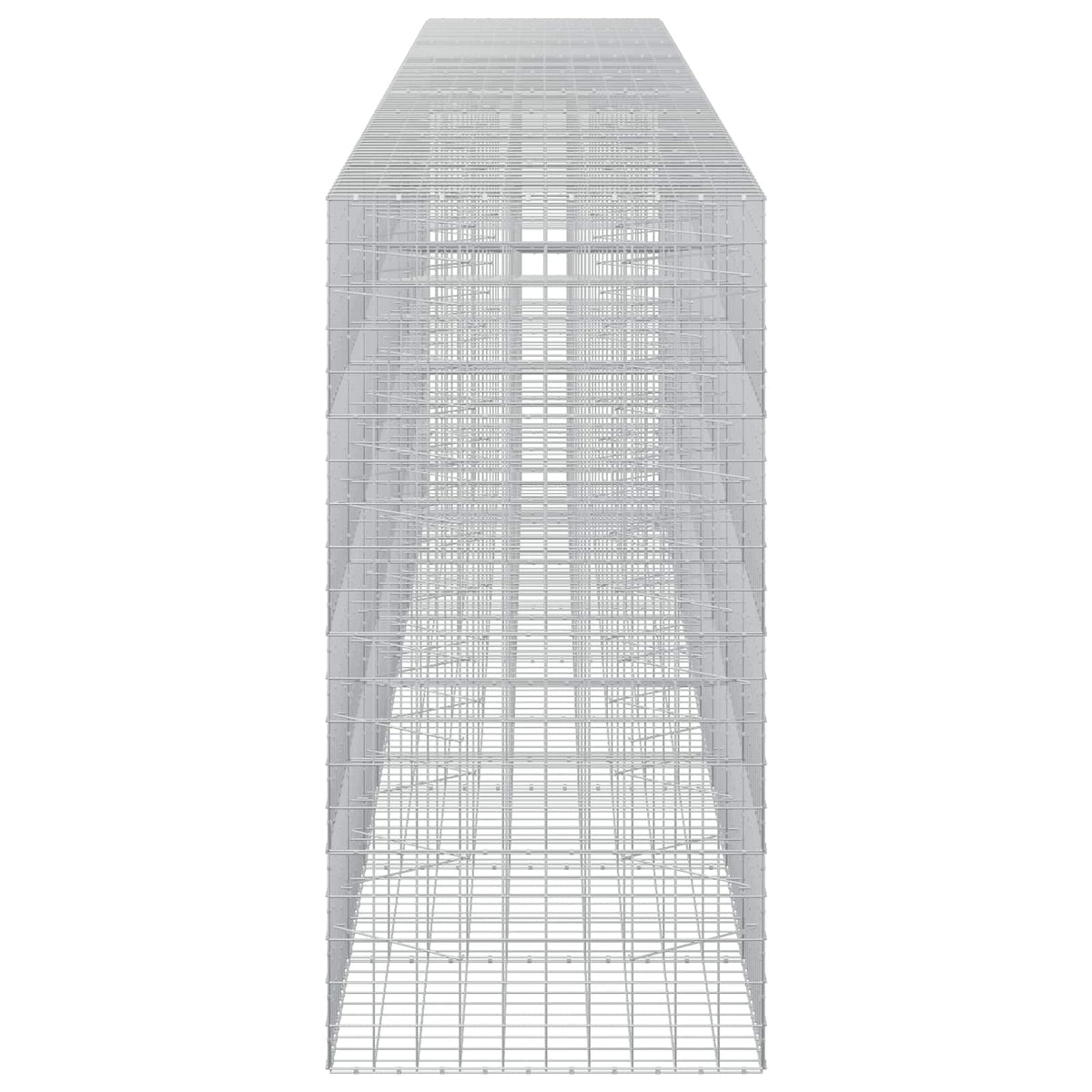 Gabion s žicom debljine 3,5 mm i mrežom 10x10 cm 900x100x200 cm
