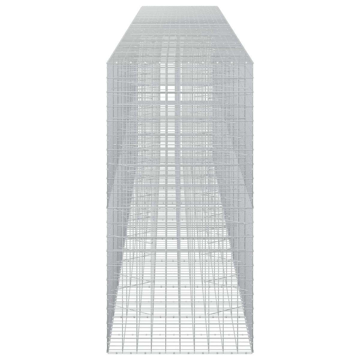 Gabion s žicom debljine 3,5 mm i mrežom 10x10 cm 950x100x200 cm