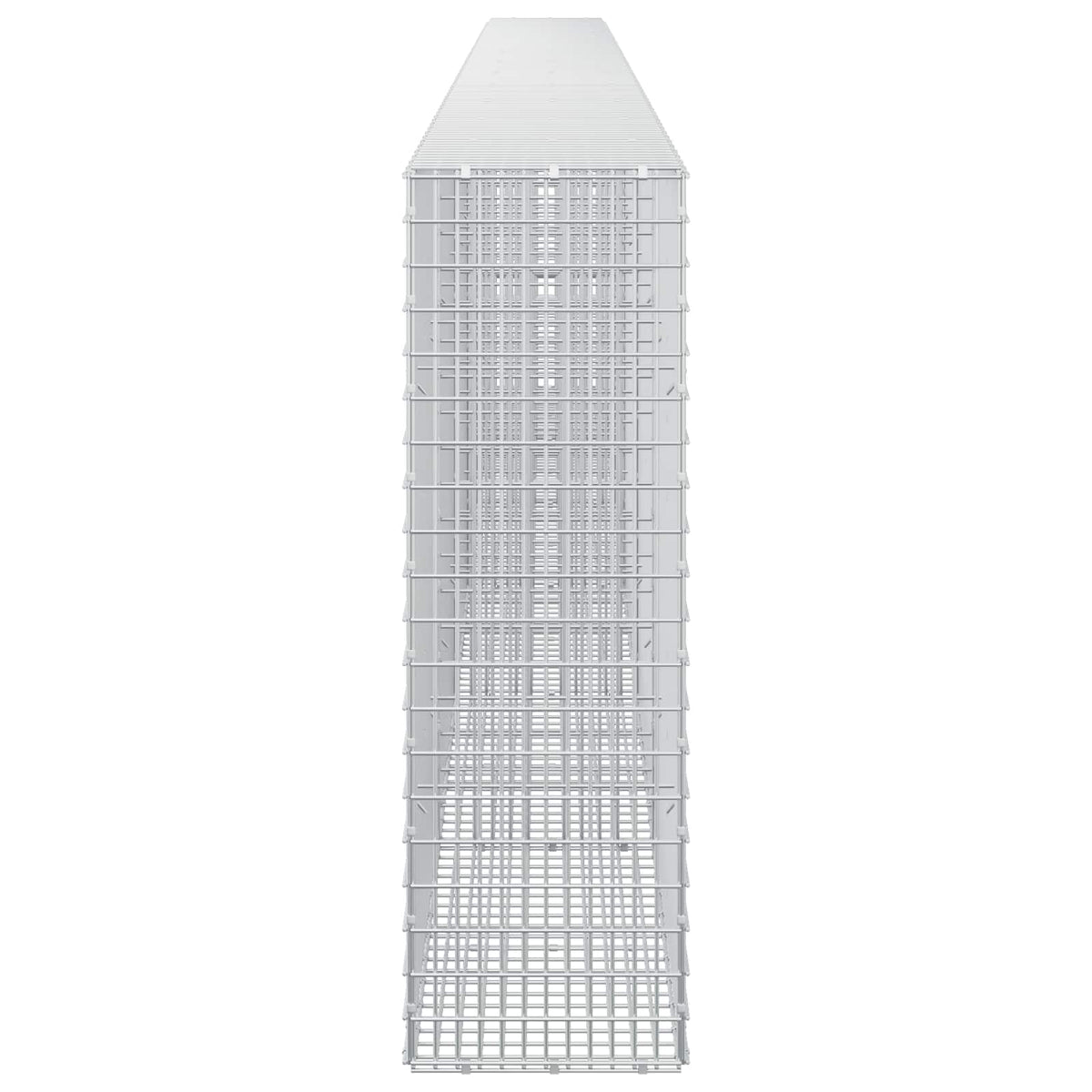 Gabion s žicom debljine 5 mm i mrežom 5x2,5 cm 600x30x100 cm