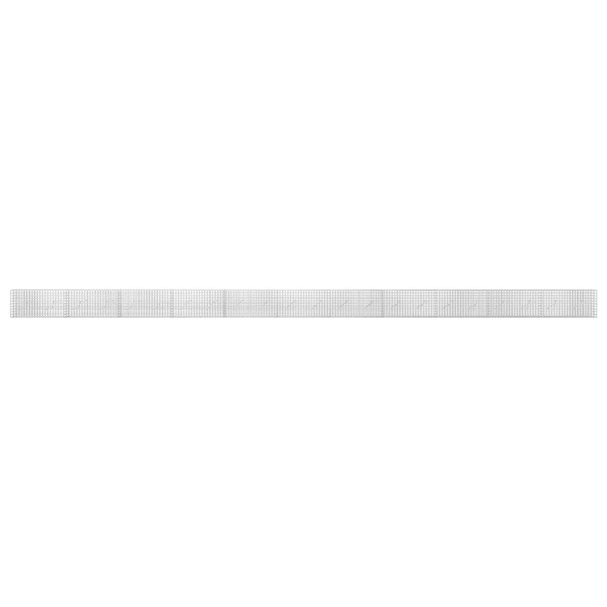 Gabion s 5 mm žicom i mrežom 5x5 cm 1100x10x50 cm