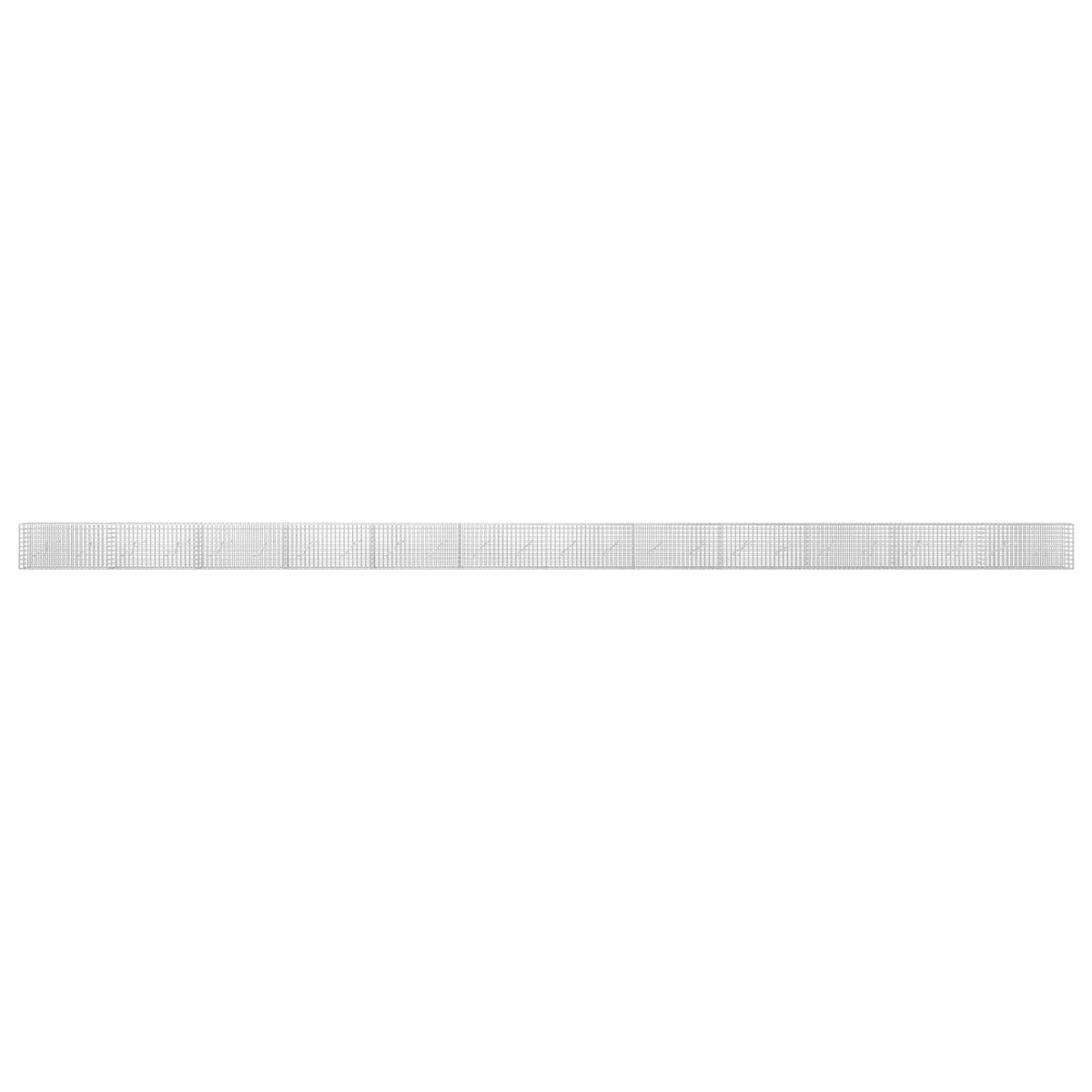 Gabion s 5 mm žicom i mrežom 5x5 cm 1200x10x50 cm