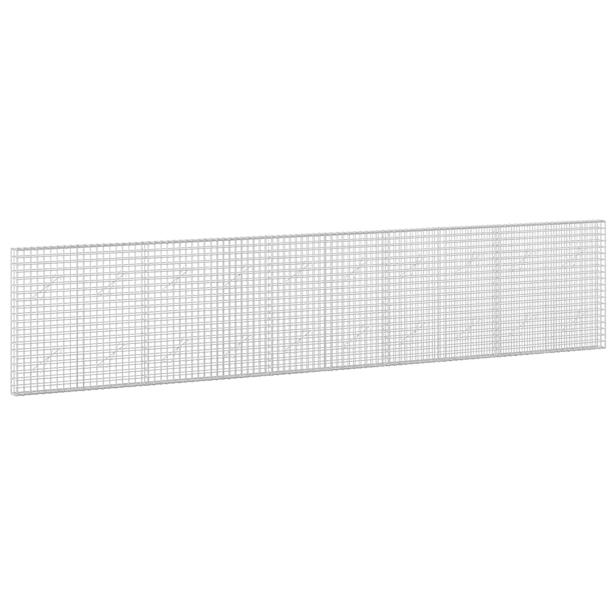 Gabion s 5 mm žicom i mrežom 5x5 cm 500x10x100 cm