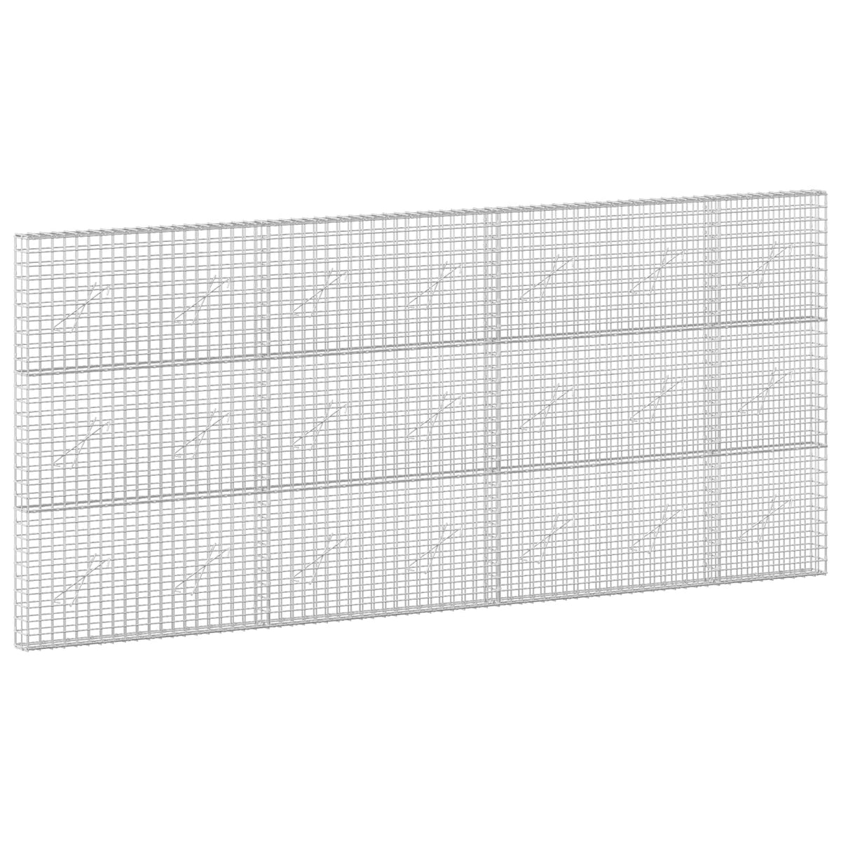 Gabion s 5 mm žicom i mrežom 5x5 cm 350x10x150 cm
