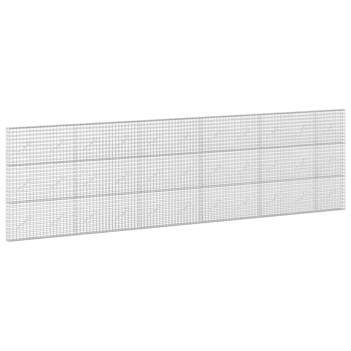Gabion s 5 mm žicom i mrežom 5x5 cm 550x10x150 cm