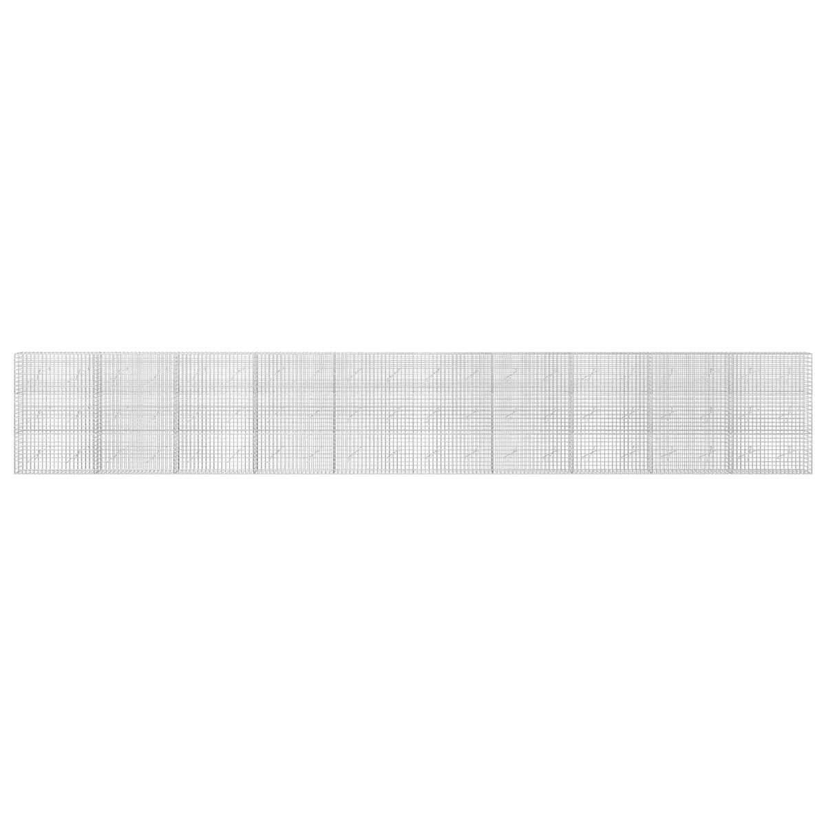 Gabion s 5 mm žicom i mrežom 5x5 cm 1000x10x150 cm