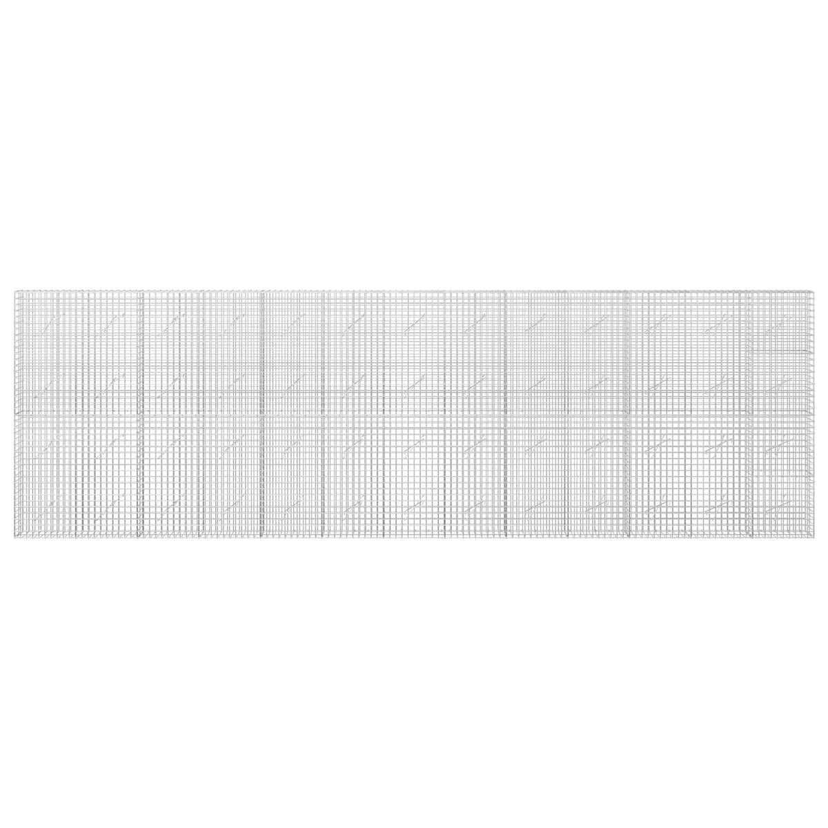 Gabion s 5 mm žicom i mrežom 5x5 cm 650x10x200 cm