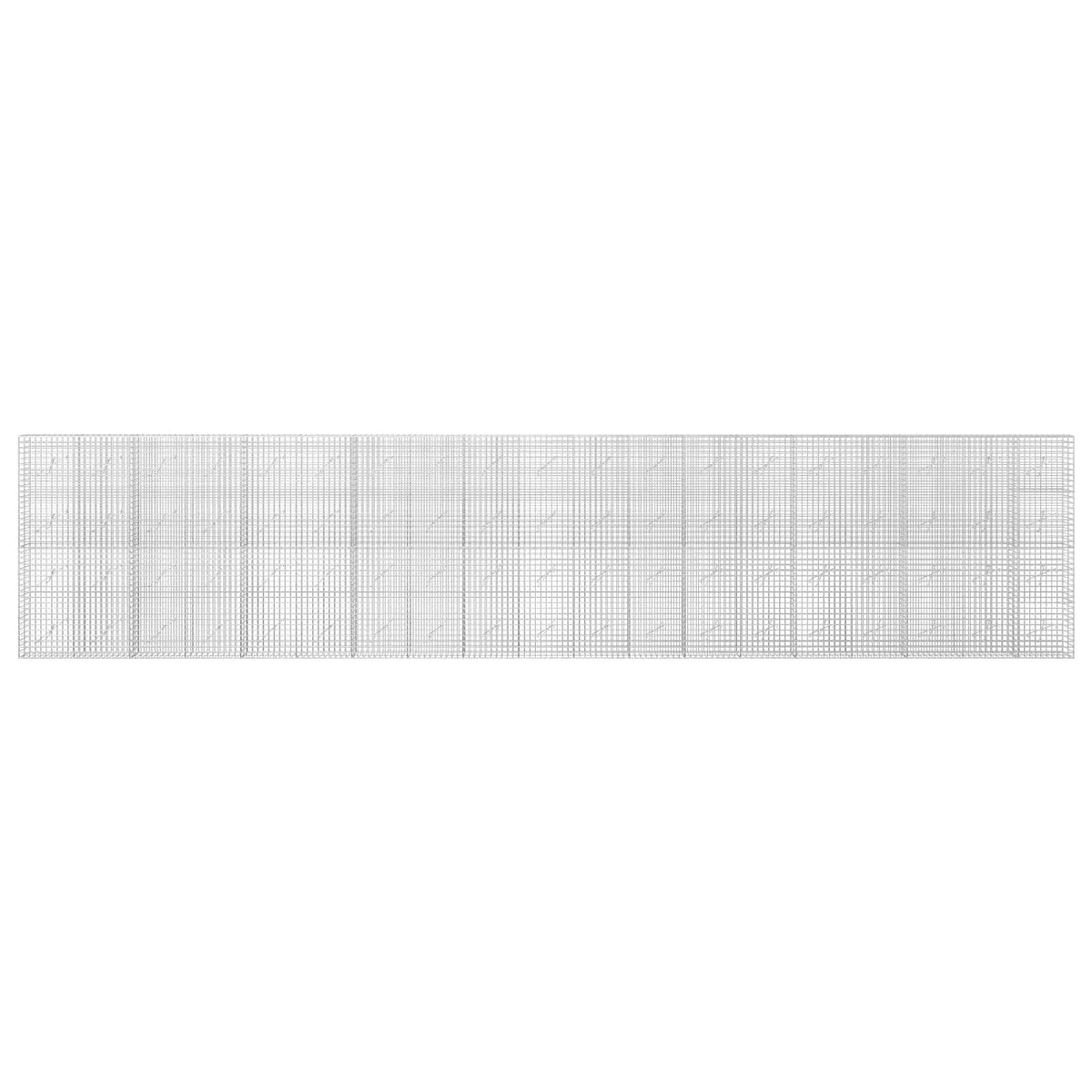 Gabion s 5 mm žicom i mrežom 5x5 cm 950x10x200 cm