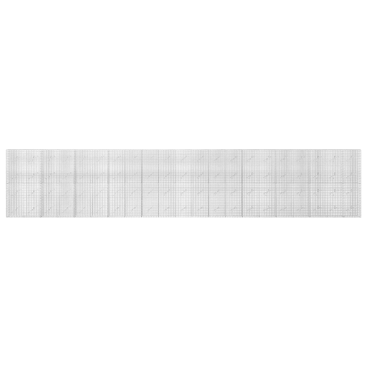 Gabion s 5 mm žicom i mrežom 5x5 cm 1050x10x200 cm
