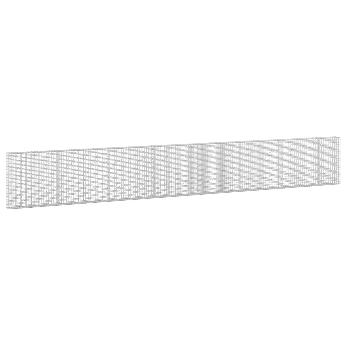 Gabion s 5 mm žicom i mrežom 5x5 cm 750x20x100 cm
