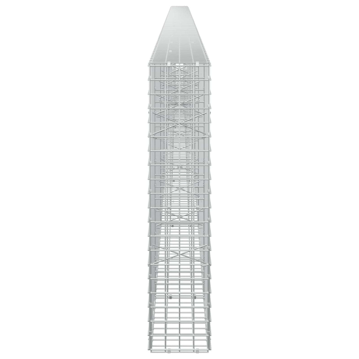 Gabion s 5 mm žicom i mrežom 5x5 cm 750x20x100 cm