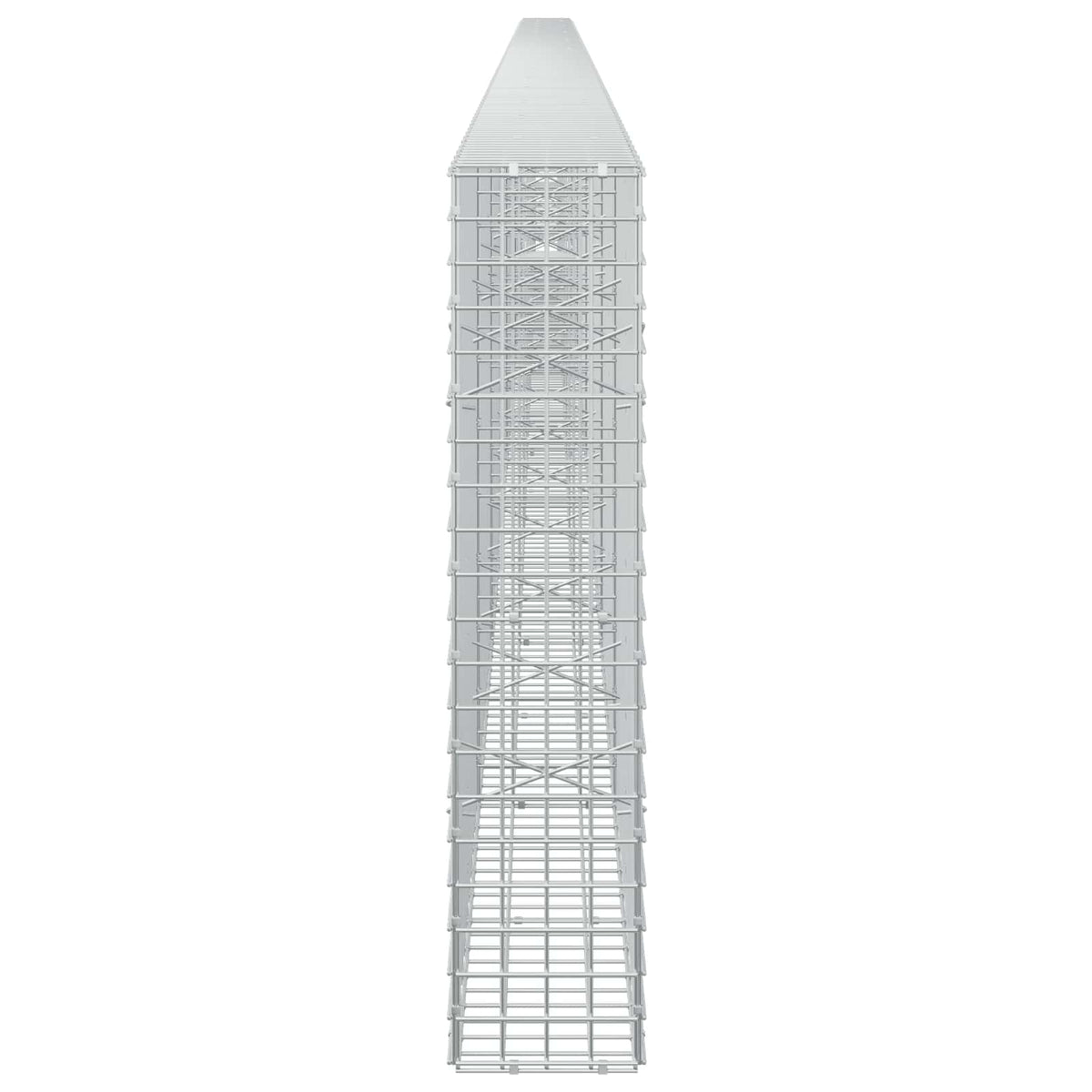 Gabion s 5 mm žicom i mrežom 5x5 cm 900x20x100 cm