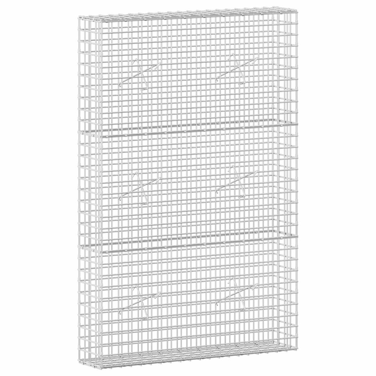 Gabion s 5 mm žicom i mrežom 5x5 cm 100x20x150 cm