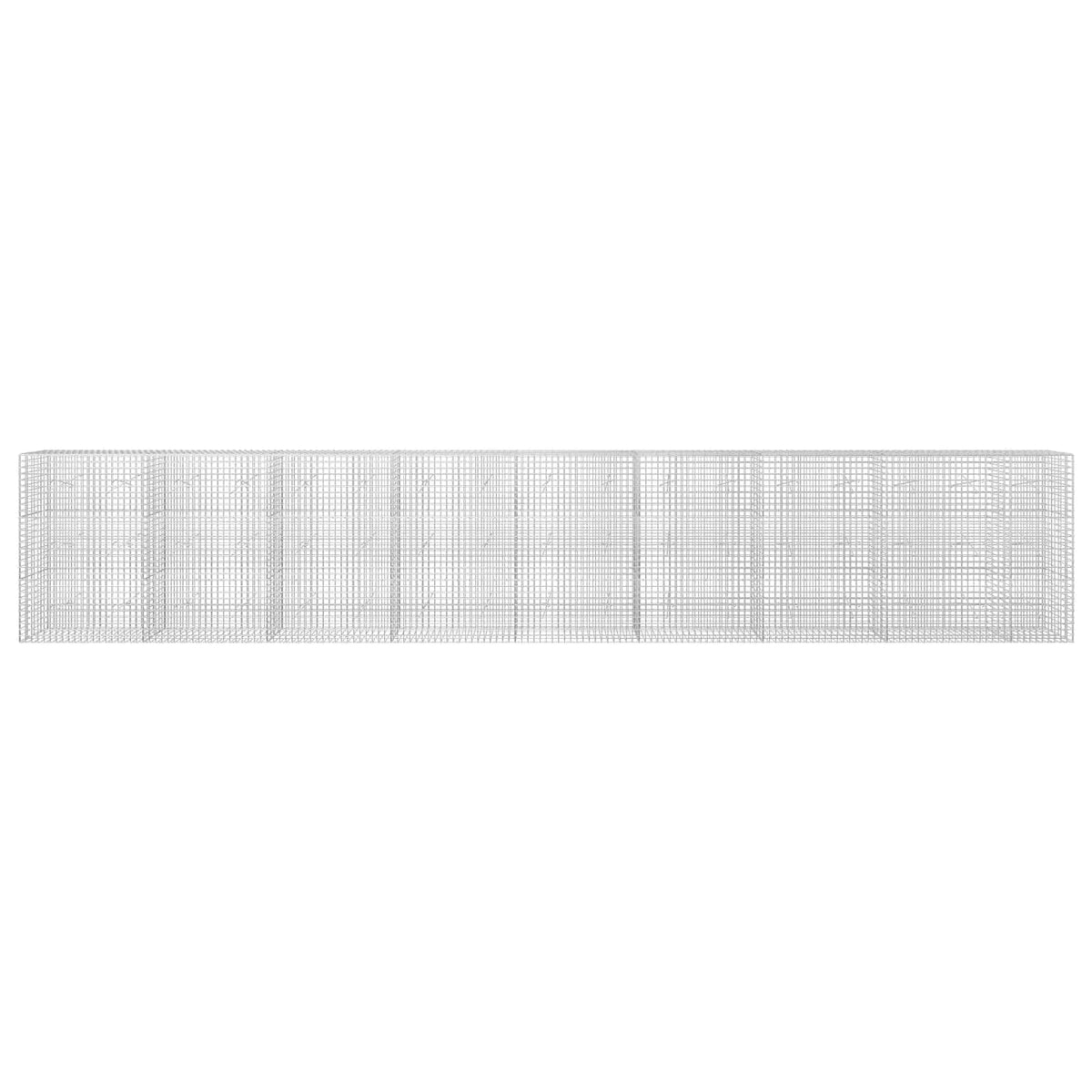 Gabion s 5 mm žicom i mrežom 5x5 cm 850x20x150 cm
