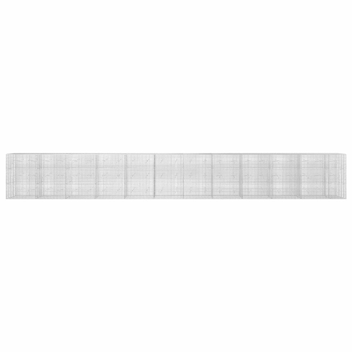 Gabion s 5 mm žicom i mrežom 5x5 cm 1150x20x150 cm