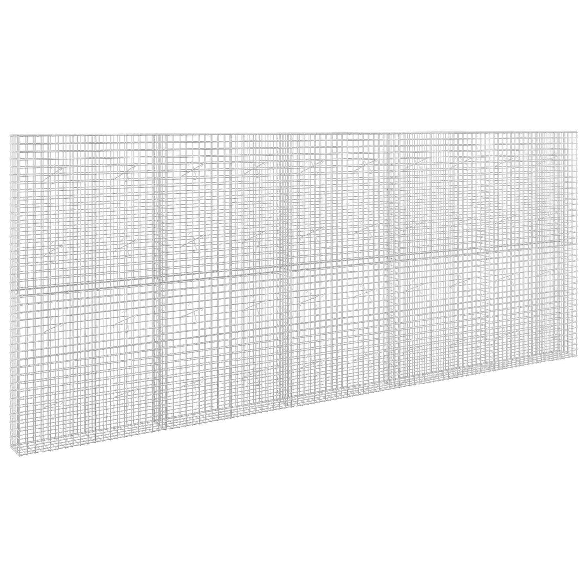 Gabion s 5 mm žicom i mrežom 5x5 cm 500x20x200 cm