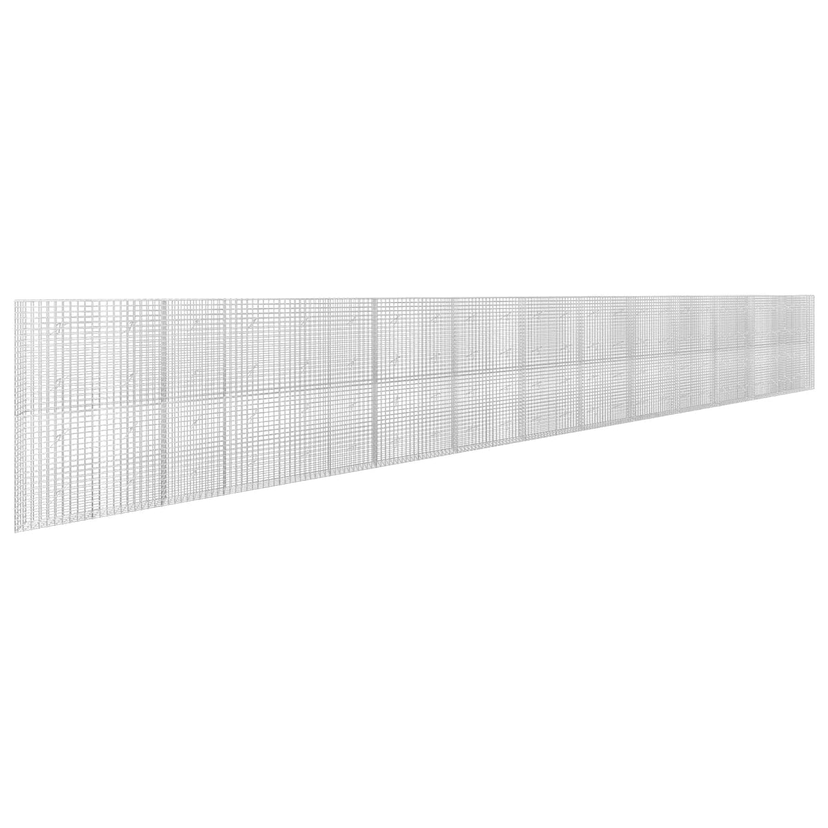 Gabion s 5 mm žicom i mrežom 5x5 cm 1200x20x200 cm