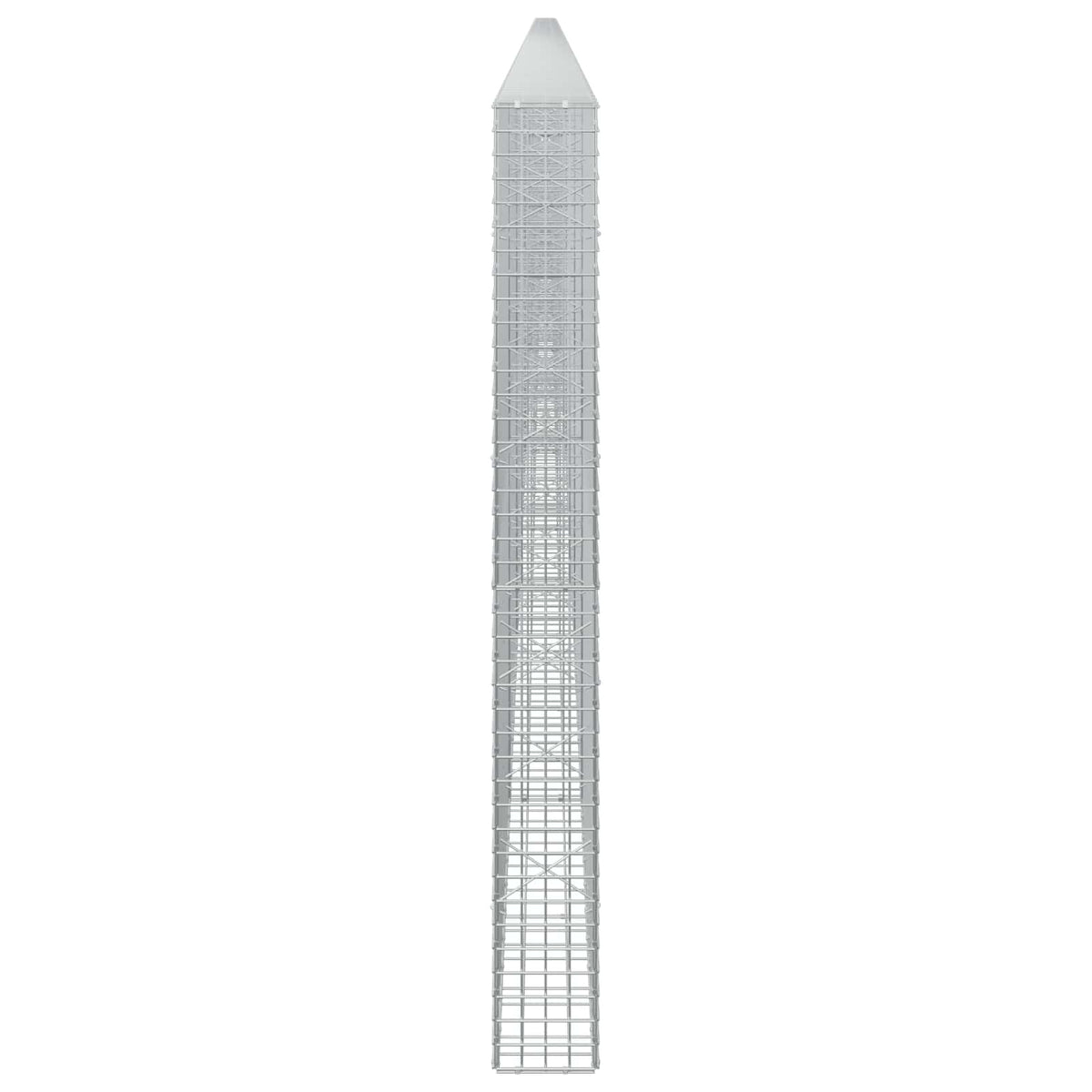 Gabion s 5 mm žicom i mrežom 5x5 cm 1200x20x200 cm