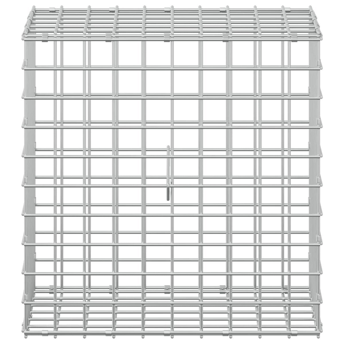 Gabion s 5 mm žicom i mrežom 5x5 cm 50x30x50 cm Pocinčani čelik